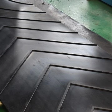 Pattern V Chevron Rubber Conveyor Belt